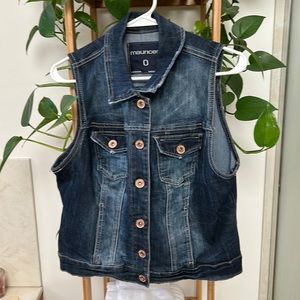 Denim vest